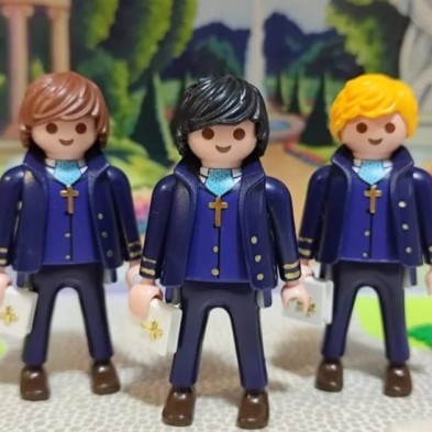 Cuadro PLAYMOBIL Modelo COMUNIÓN NIÑO