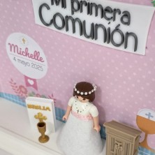 Cuadro PLAYMOBIL Modelo COMUNIÓN NIÑA
