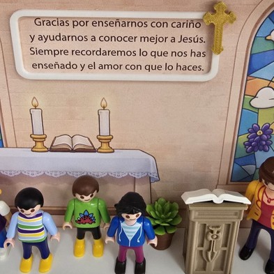 Cuadro PLAYMOBIL Modelo CATEQUISTA