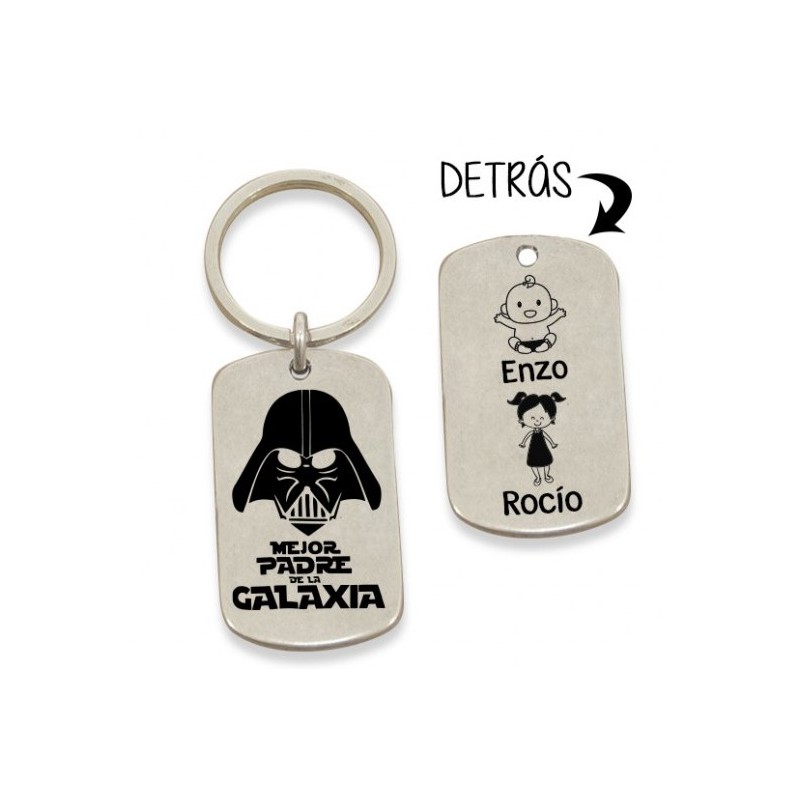 Llavero anilla  - MEJOR PADRE DE GALAXIA