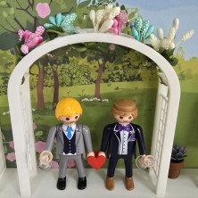 Cuadro PLAYMOBIL Modelo BODA