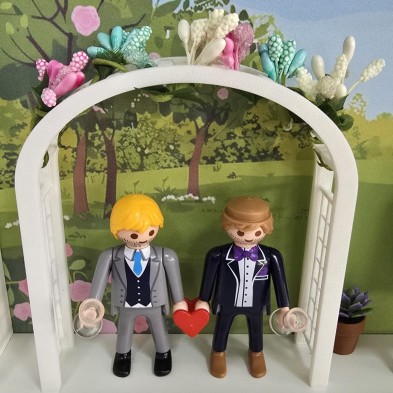 Cuadro PLAYMOBIL Modelo BODA