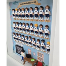 Cuadro PLAYMOBIL Mod. UNIFORME -GRACIAS PROFE