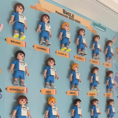 Cuadro PLAYMOBIL Mod. UNIFORME -GRACIAS PROFE