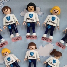 Cuadro PLAYMOBIL Mod. UNIFORME - MEJOR PROFE DEL MUNDO