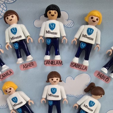 Cuadro PLAYMOBIL Mod. UNIFORME - MEJOR PROFE DEL MUNDO