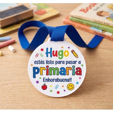 MEDALLA DE GRADUACIÓN INFANTIL Personalizada