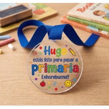 MEDALLA DE GRADUACIÓN INFANTIL Personalizada