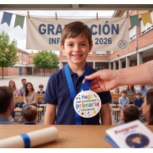 MEDALLA DE GRADUACIÓN INFANTIL Personalizada
