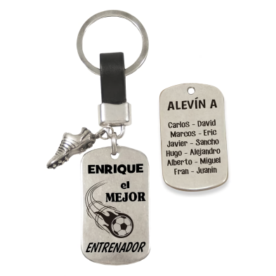 Llavero cuero - EL MEJOR ENTRENADOR/A