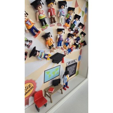 Cuadro PLAYMOBIL Modelo GRADUACIÓN