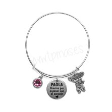 PULSERA RIGIDA AJUSTABLE - PROFES