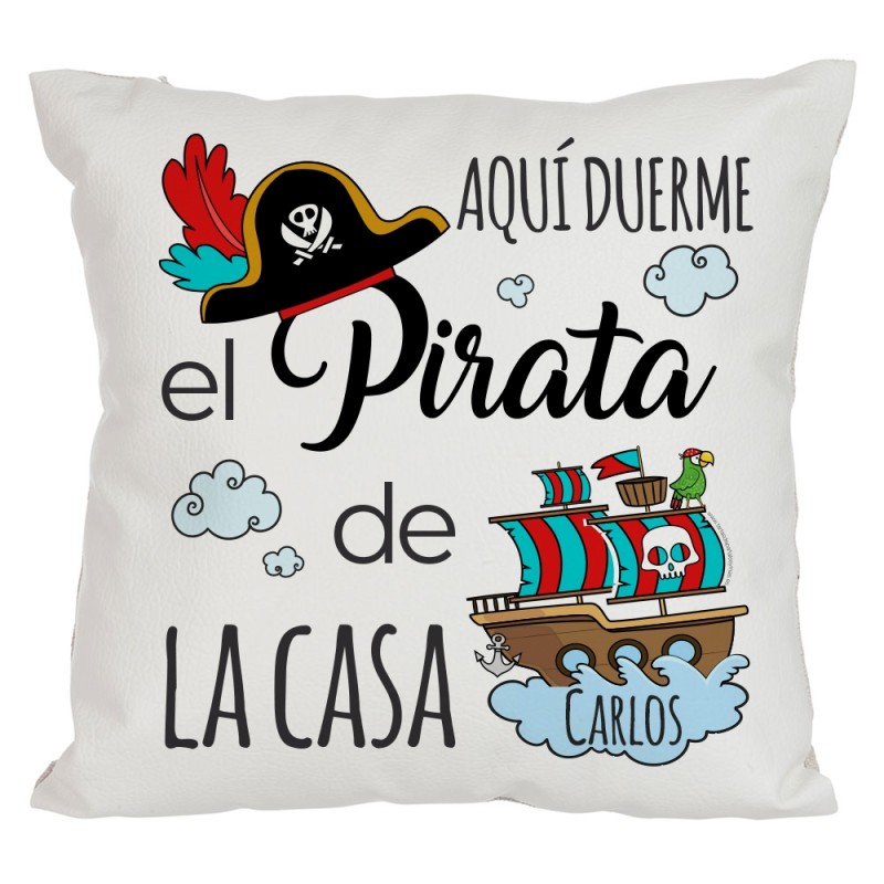 Cojín personalizado PIRATA