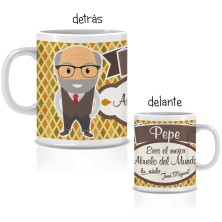 Taza personalizada ABUELO MAYOR