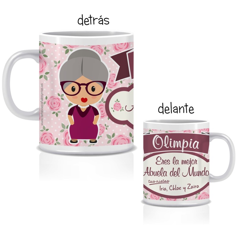 Taza abuela + Caja regalo