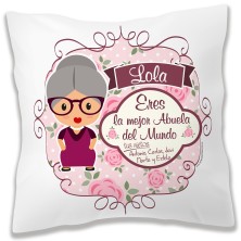 Cojín personalizado ABUELA MAYOR