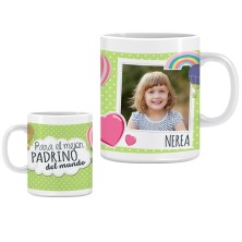 Taza MEJOR PADRINO DEL MUNDO