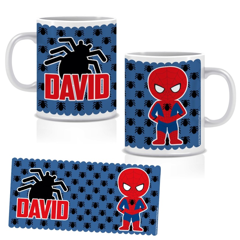 Taza plástico - SPIDERMAN