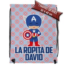 Mochila para la muda - CAPITÁN AMÉRICA