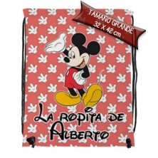 Mochila para la muda - MICKEY ROJO