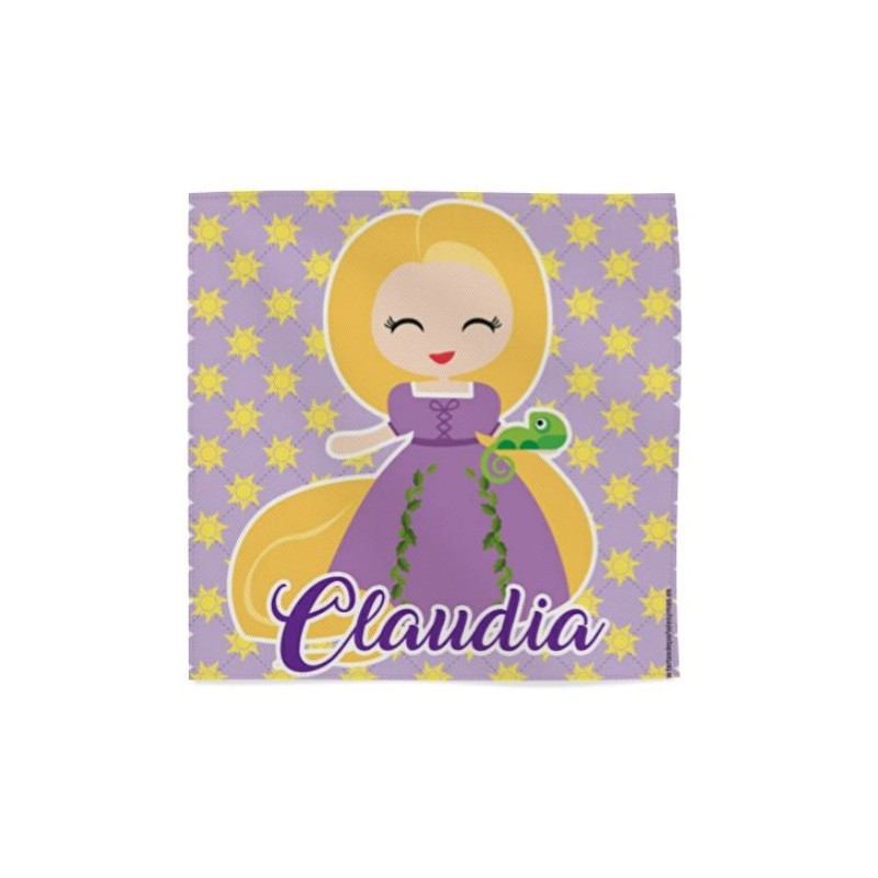 Servilleta de tela personalizada - RAPUNZEL