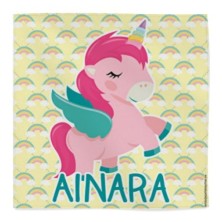 Servilleta de tela personalizada - UNICORNIO