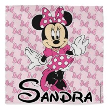 Servilleta de tela personalizada - MINNIE ROSA