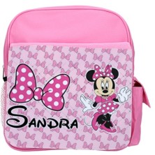 Mochila ESCOLAR personalizada - MINNIE ROSA