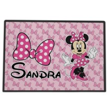 Mantel hule individual personalizado - MINNIE ROSA