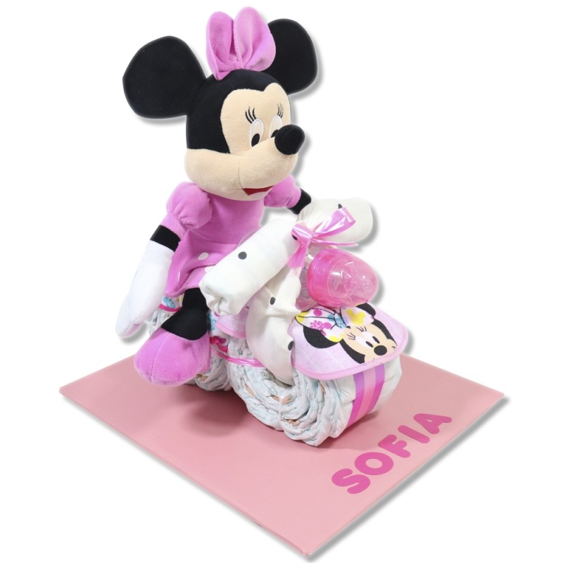 Moto de pañales DELUXE MINNIE