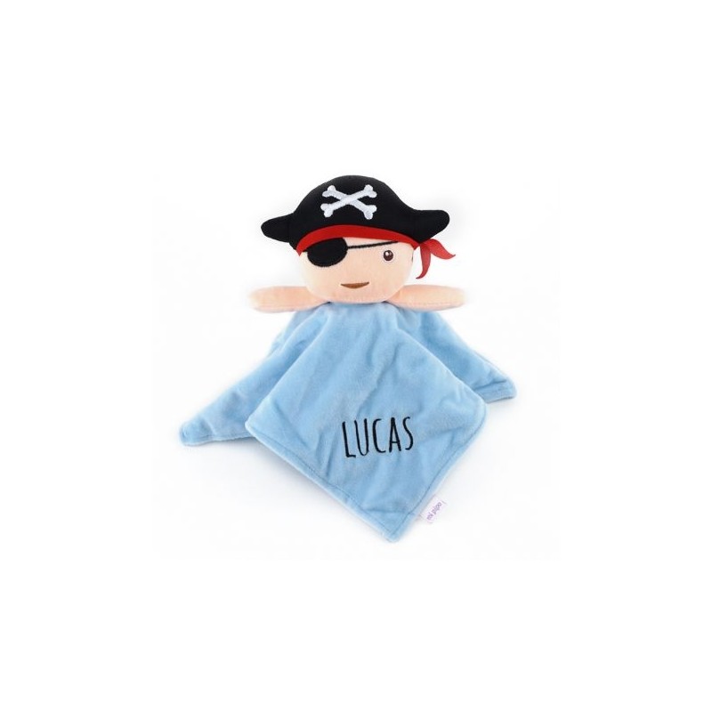 Doudou Sonajero Pirata personalizado