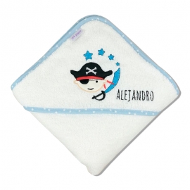 Capa de baño personalizada Pirata