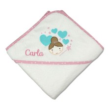 Capa de baño personalizada Hada