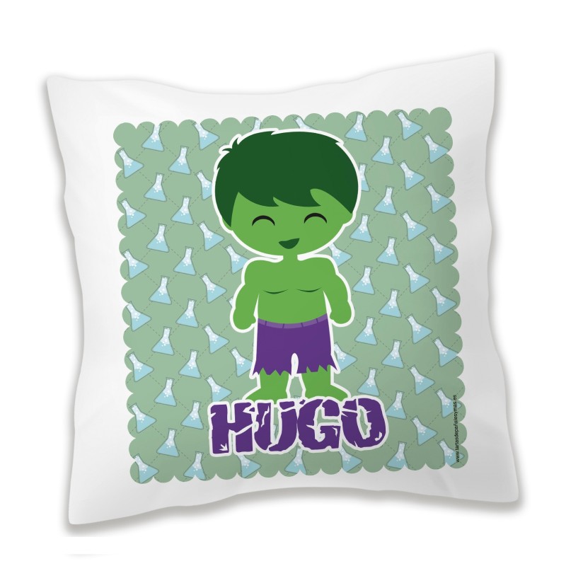 Cojín personalizado Hulk