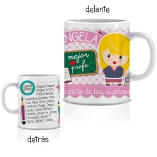 Taza profesora RUBIA - Original