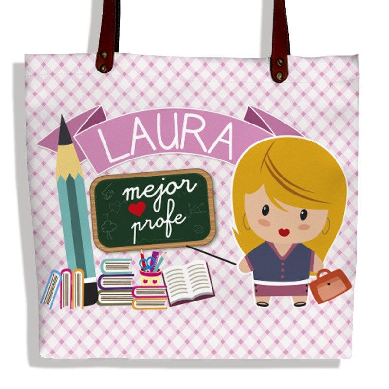 Bolso polipiel PROFESORA RUBIA