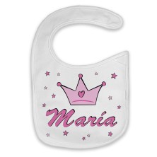 Babero personalizado princesa