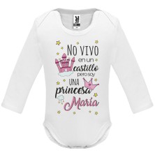 Bodi personalizado cuento princesa