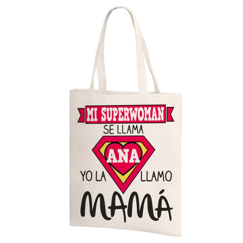 Bolsa de lino - SUPERWOMAN