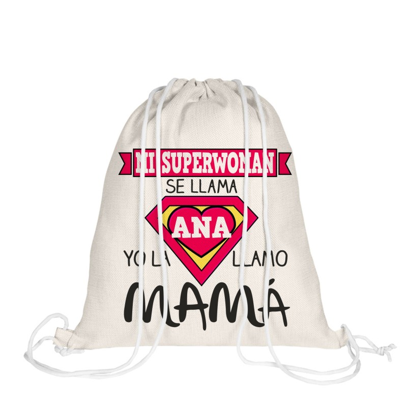 Mochila de cuerdas - SUPERWOMAN