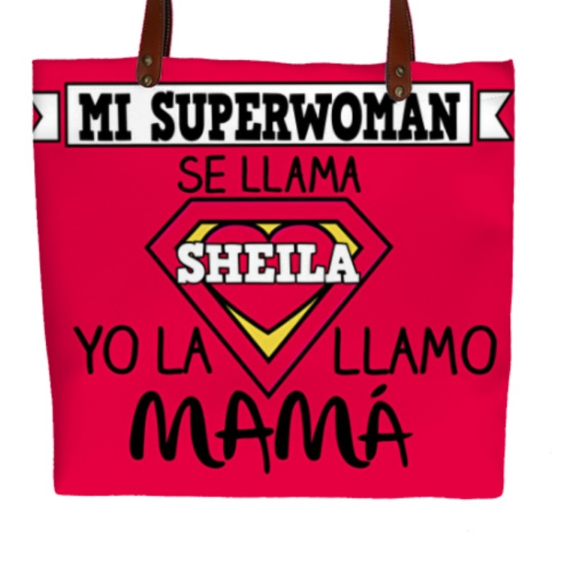 Bolso polipiel SUPERWOMAN MAMÁ