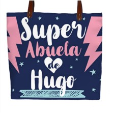 Bolso polipiel SUPER ABUELA - RAYOS