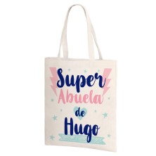 Bolsa de lino - SUPER ABUELA RAYOS