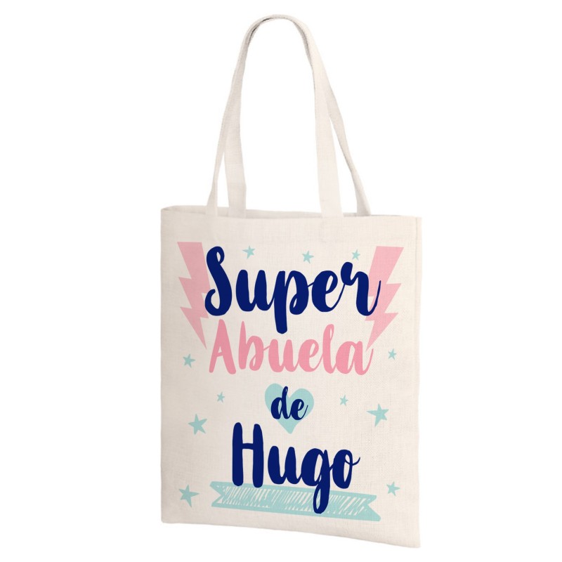 Bolsa de lino - SUPER ABUELA