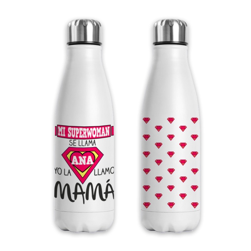 Botella personalizada - SUPERWOMAN