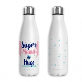 Botella personalizada - SUPER MAMÁ RAYOS