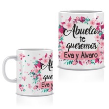 Taza ABUELA TE QUEREMOS