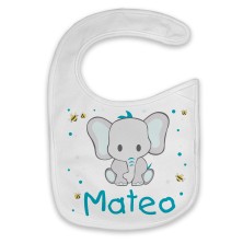 Babero personalizado elefante