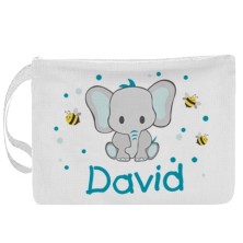 Portapañales personalizado elefante