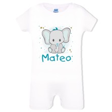 Pelele personalizado elefante